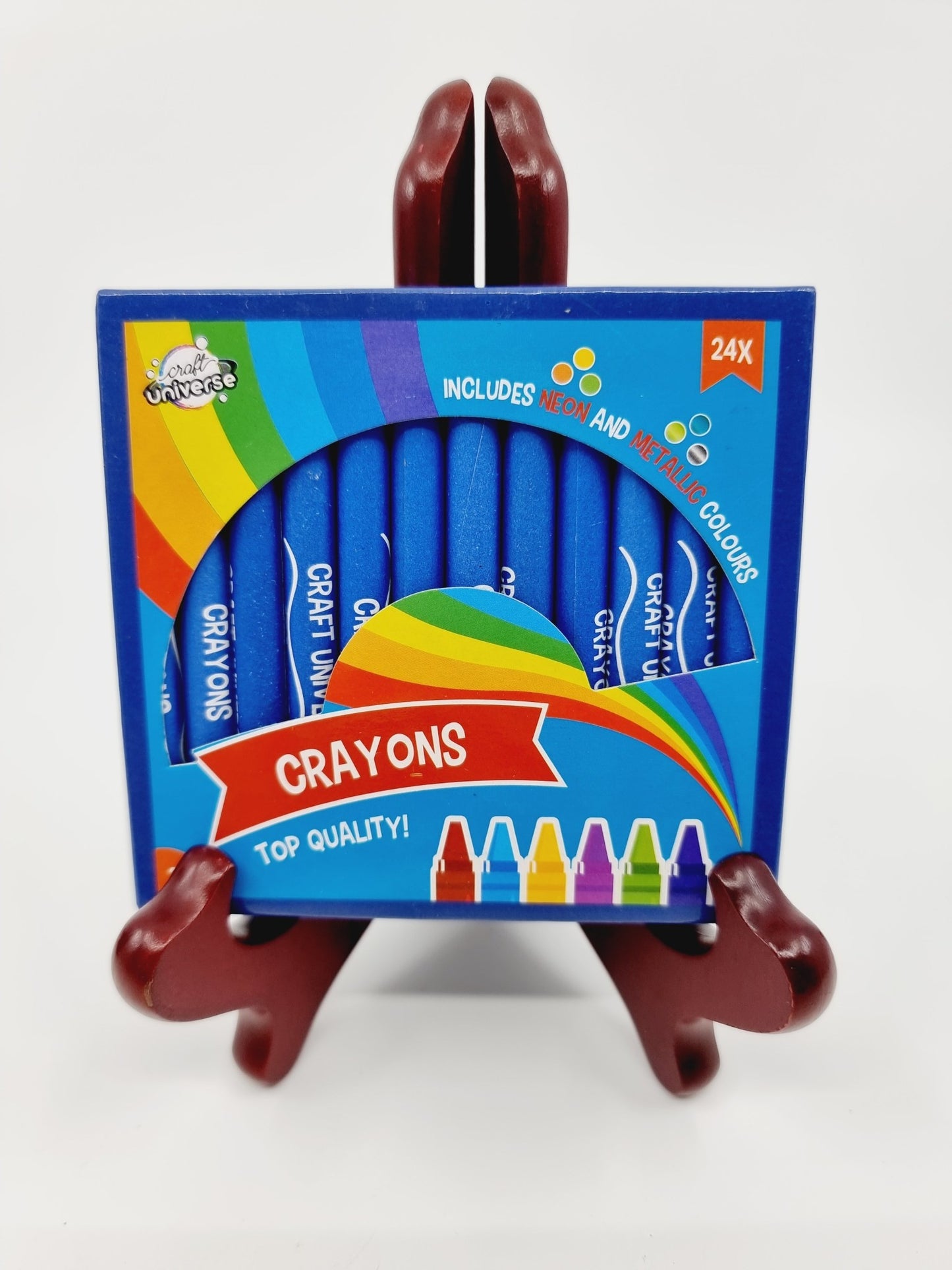 Crayons gras - Bleu (24 crayons)