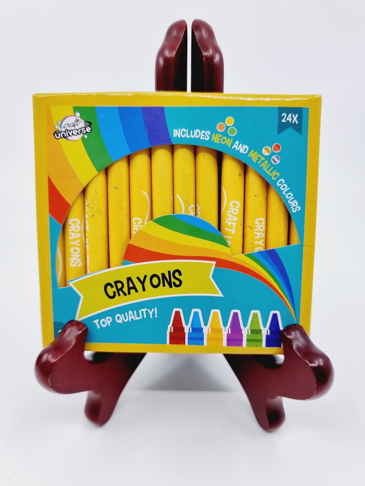 Crayons gras - Jaune (24 crayons)