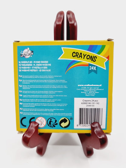 Crayons gras - Jaune (24 crayons)