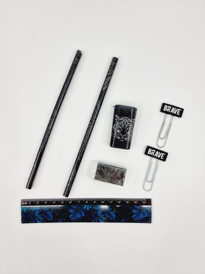 Set de papeterie - Tigre (8 pièces)