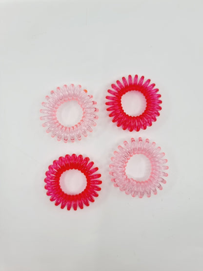 Elastique à cheveux anti-casse (4 pièces)