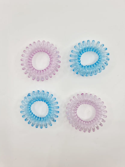 Elastique à cheveux anti-casse (4 pièces)