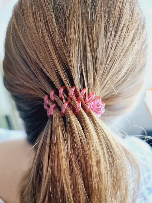 Elastique à cheveux anti-casse (4 pièces)