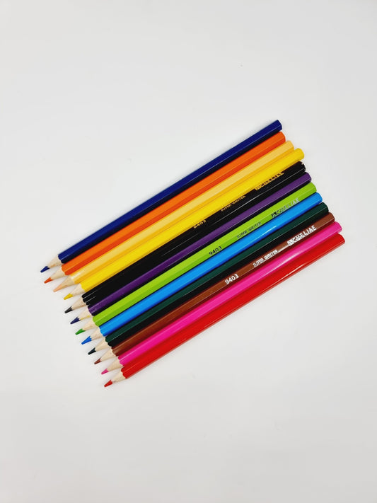 Crayons de couleur (12 pièces)