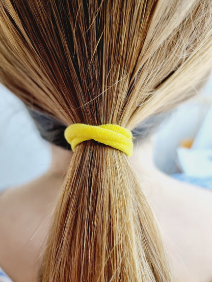 Elastique à cheveux sans soudure (4 pièces)