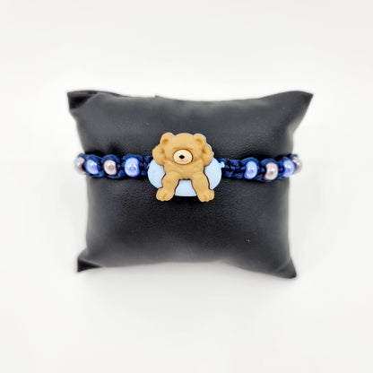 Bracelet - bleu/ours relax