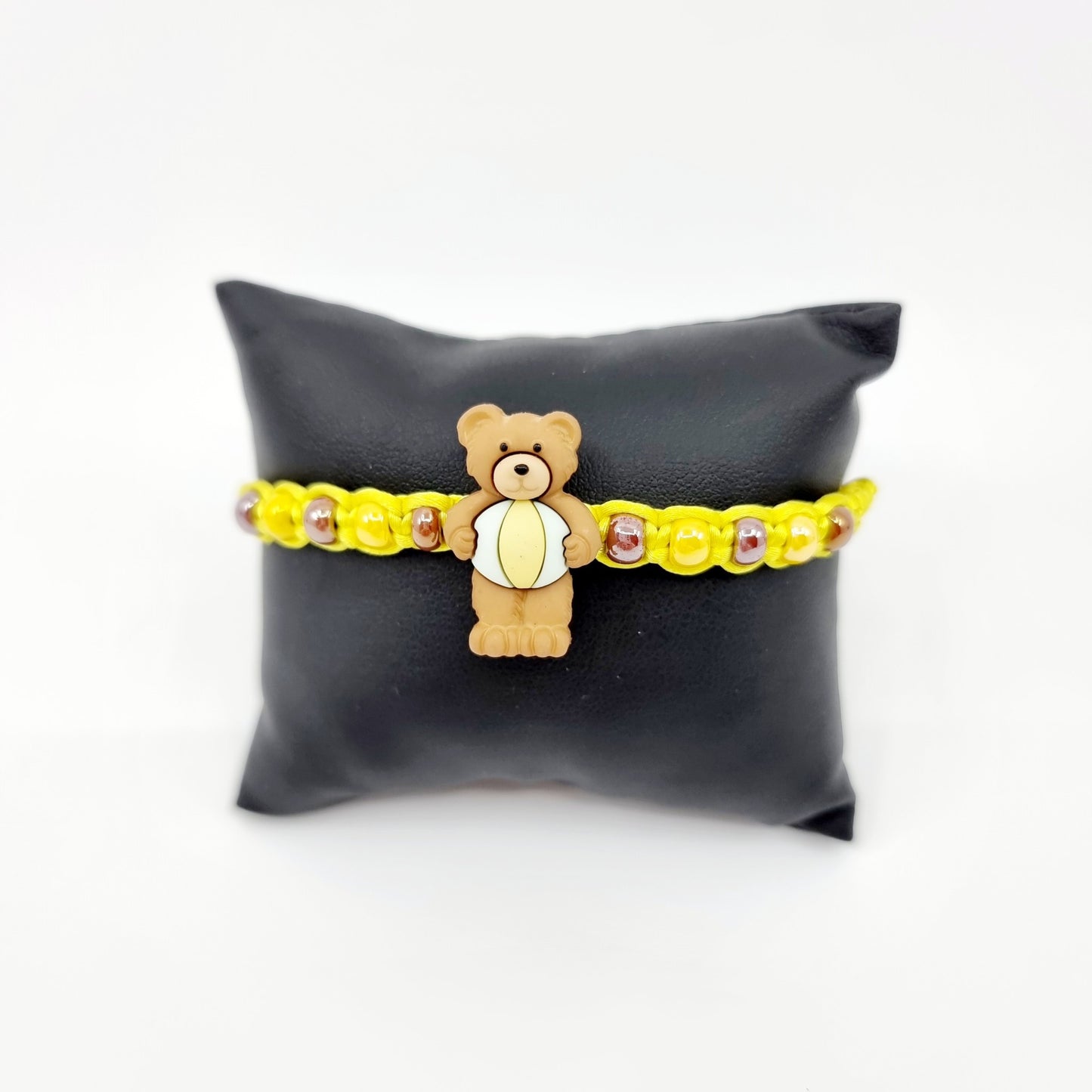 Bracelet - jaune/ours ballon