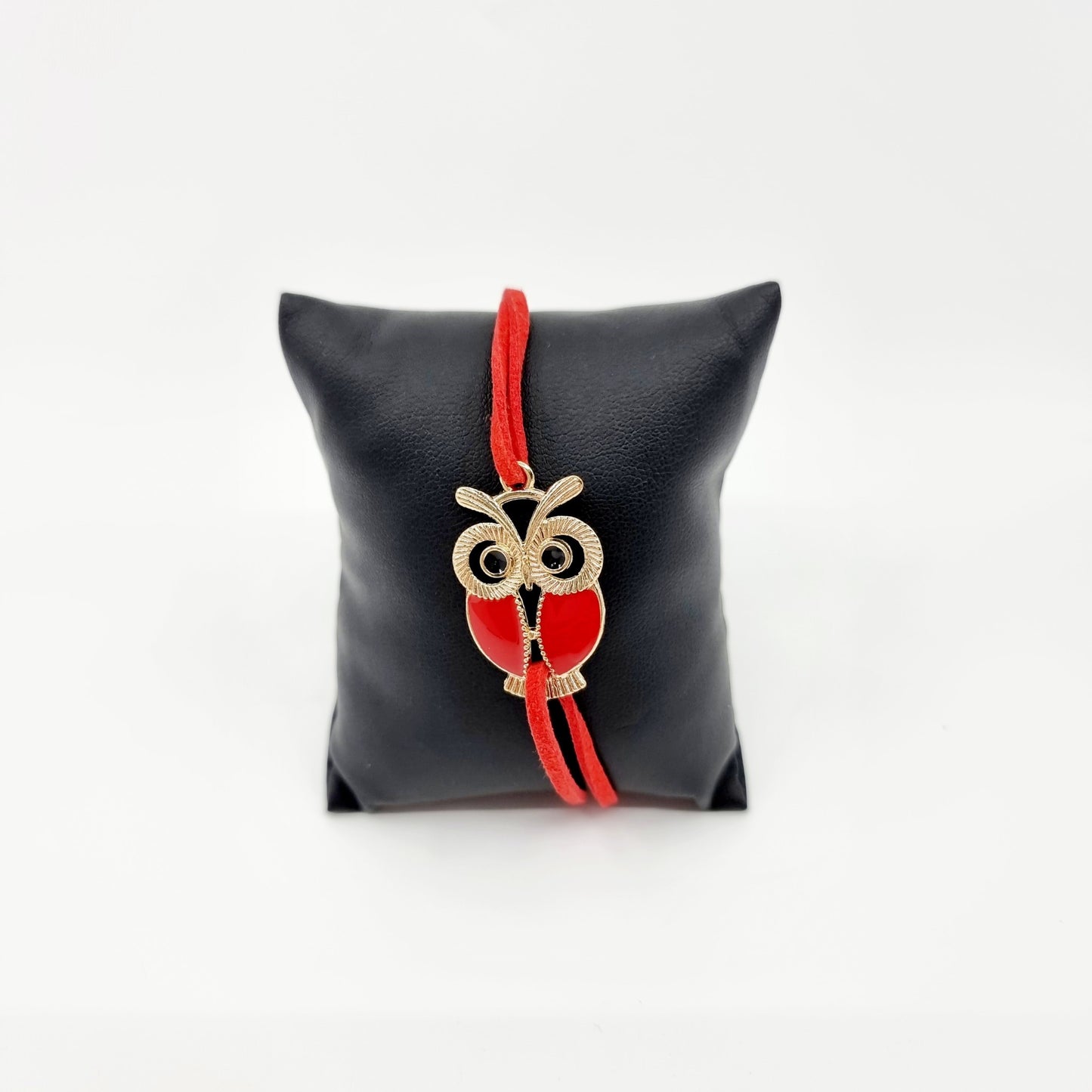 Bracelet - rouge/hibou