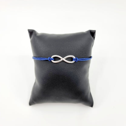 Bracelet - bleu/infini