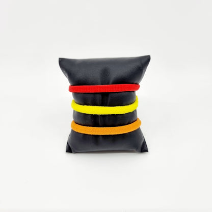 Elastique à cheveux sans soudure (4 pièces)