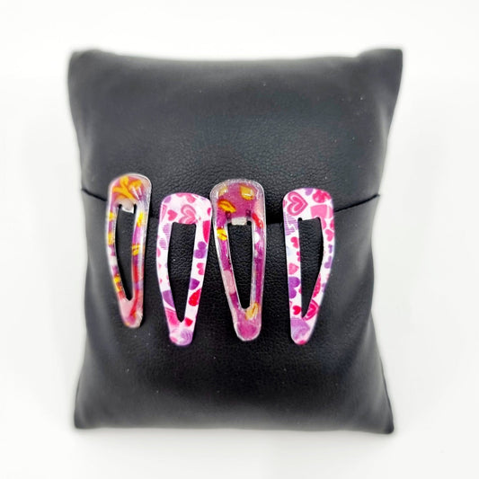 Mini barrette à cheveux (4 pièces)