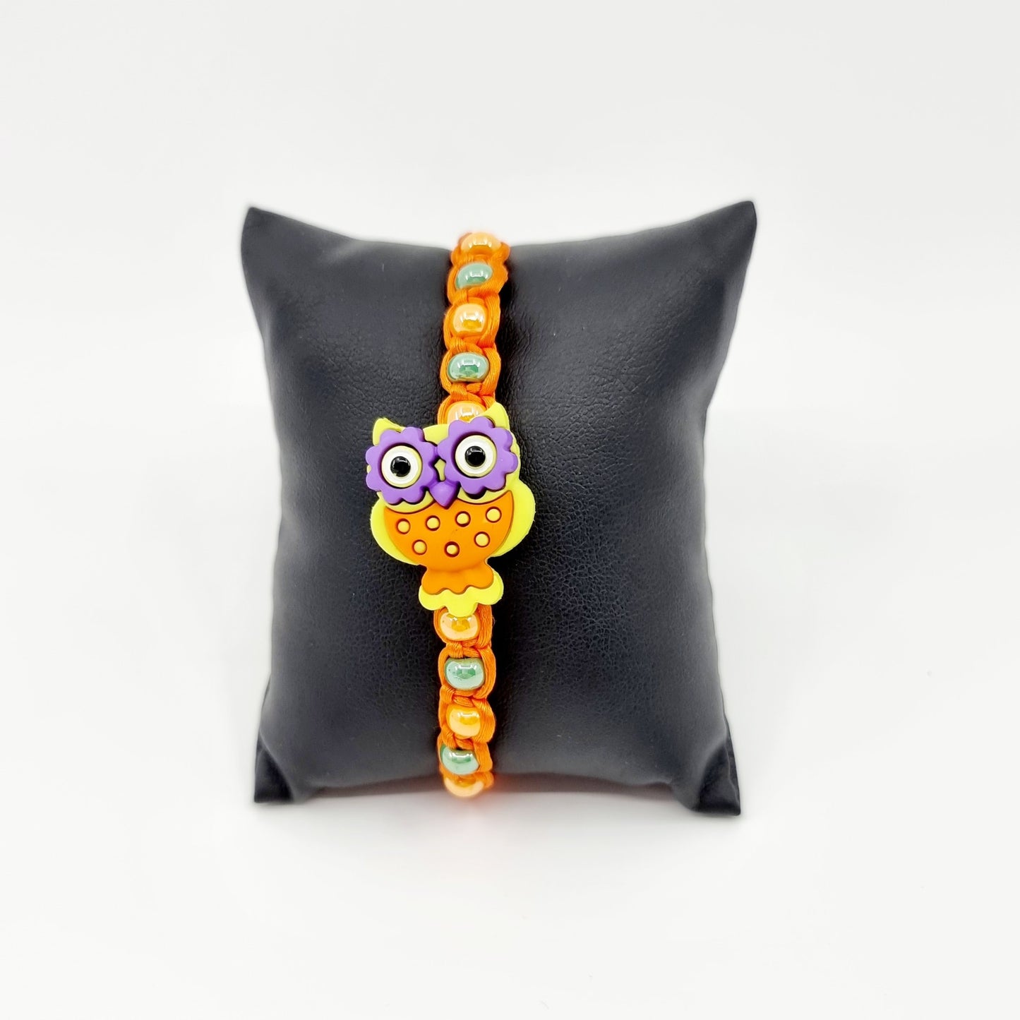 Bracelet - orange/hibou