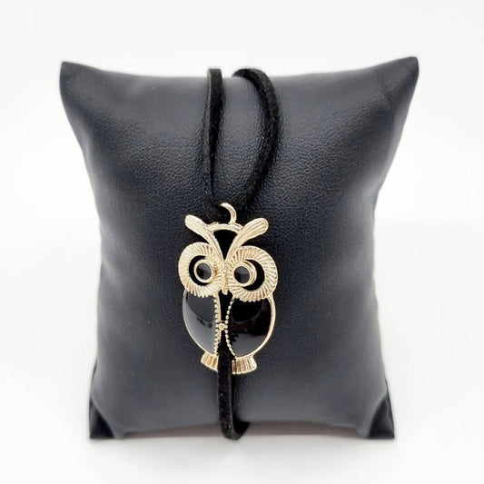 Bracelet - noir/hibou