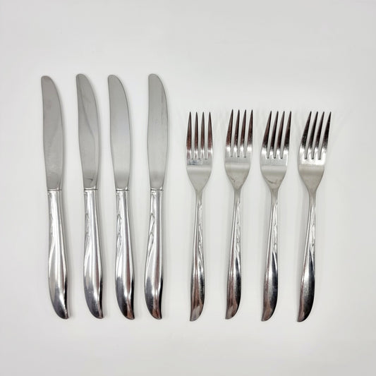 Fourchette & couteau (8 pièces)