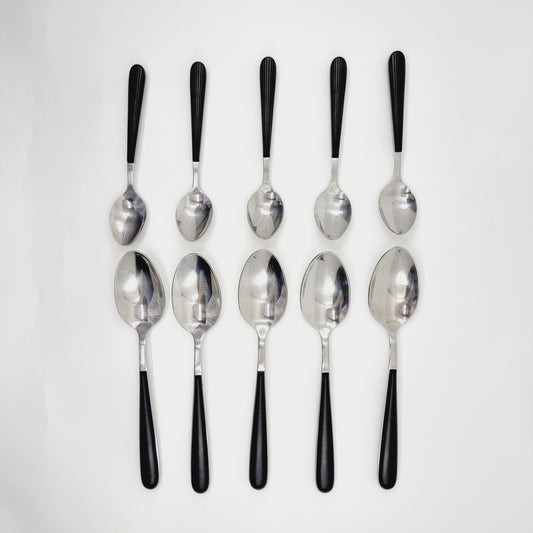 Cuillère à café & soupe (10 pièces)