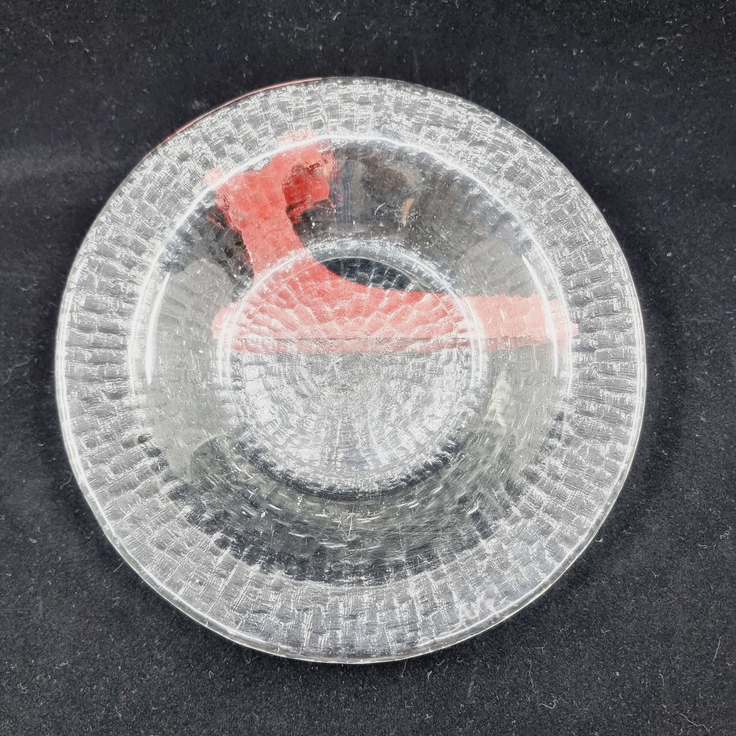 Assiette creuse en verre (3 pièces)