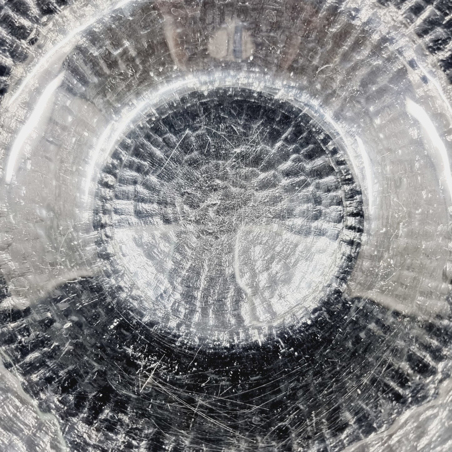 Assiette creuse en verre (3 pièces)