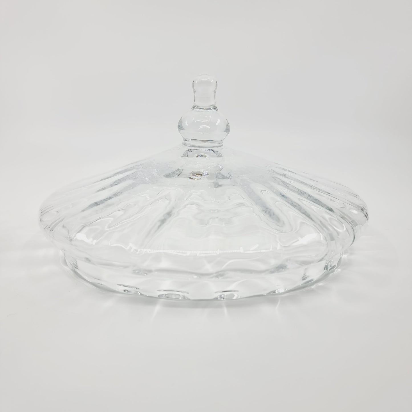 Grande bonbonnière en verre