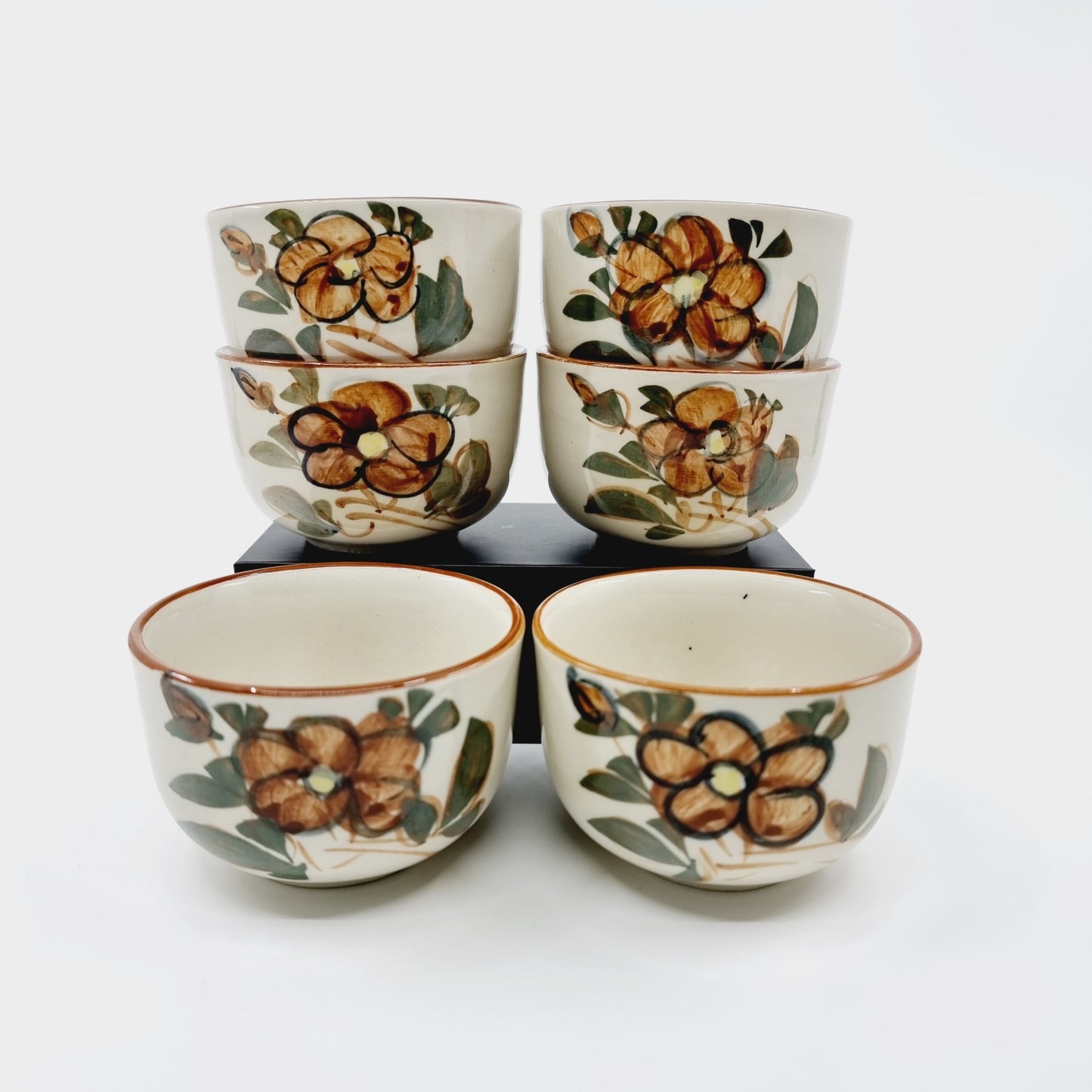 Bol - fleurs (6 pièces)