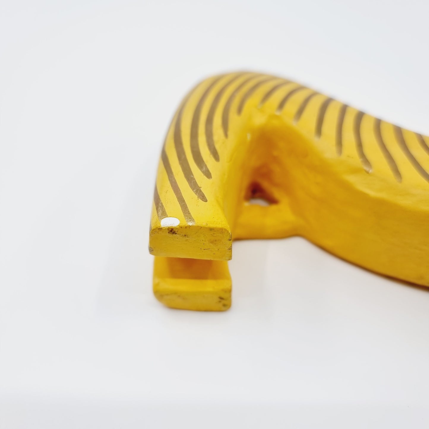 Chat en bois peint (2 pièces) (Modèle n°4)