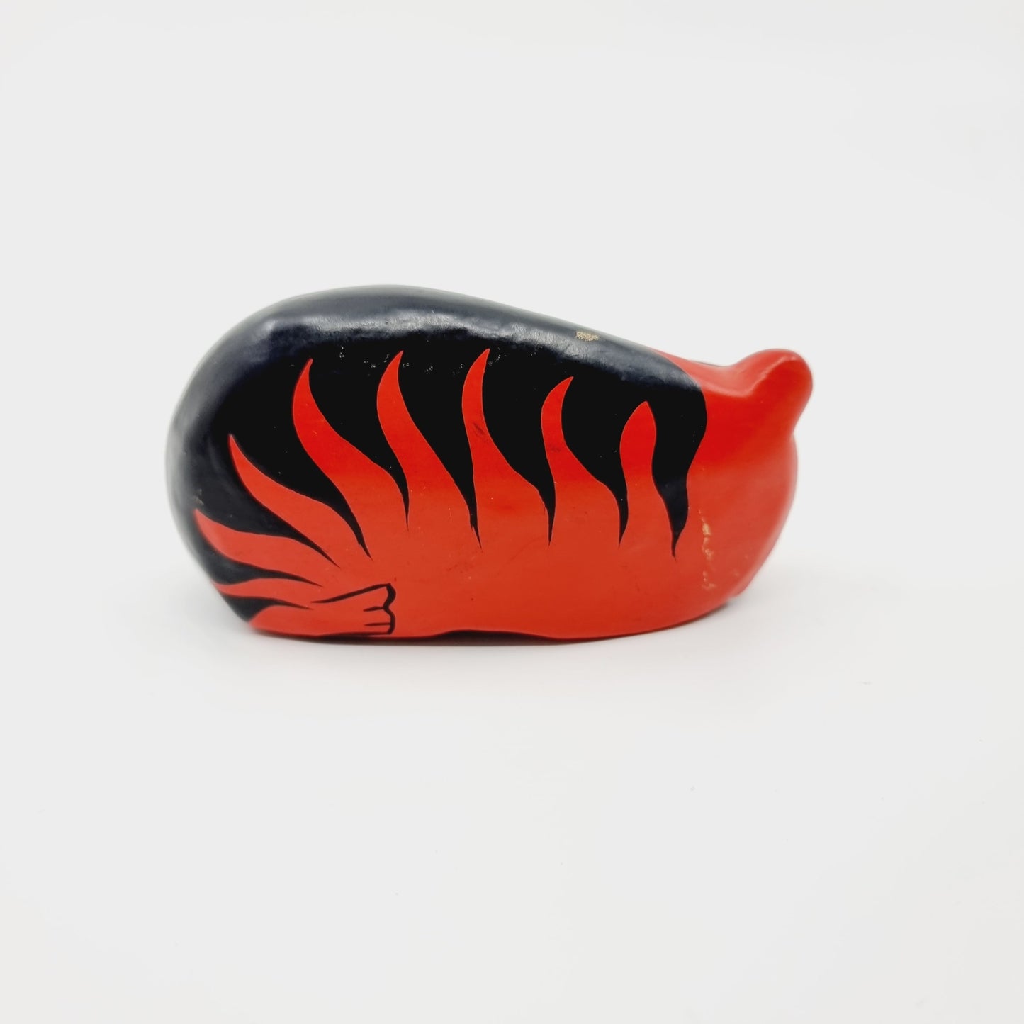 Chat en bois peint (2 pièces) (Modèle n°4)