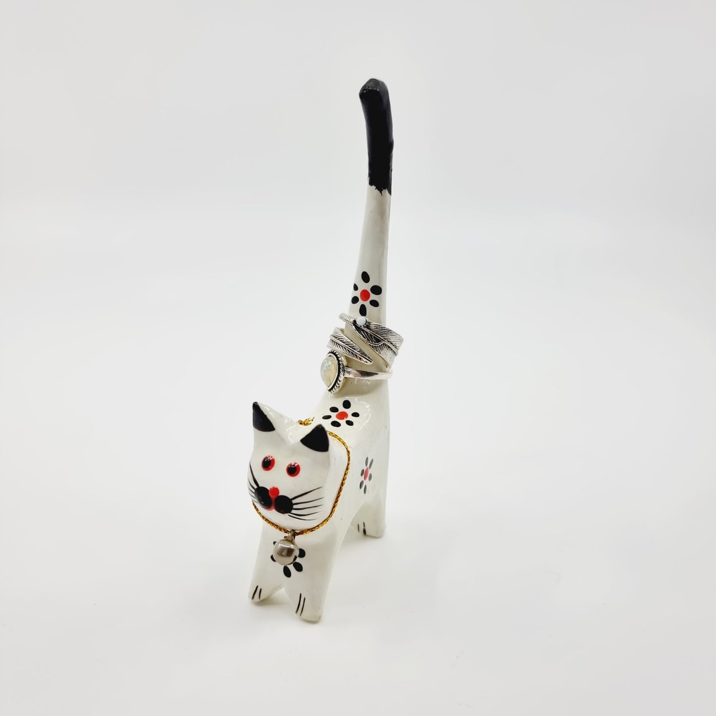 Chat porte-bagues (Modèle n°12)