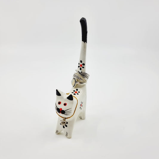 Chat porte-bagues (Modèle n°12)