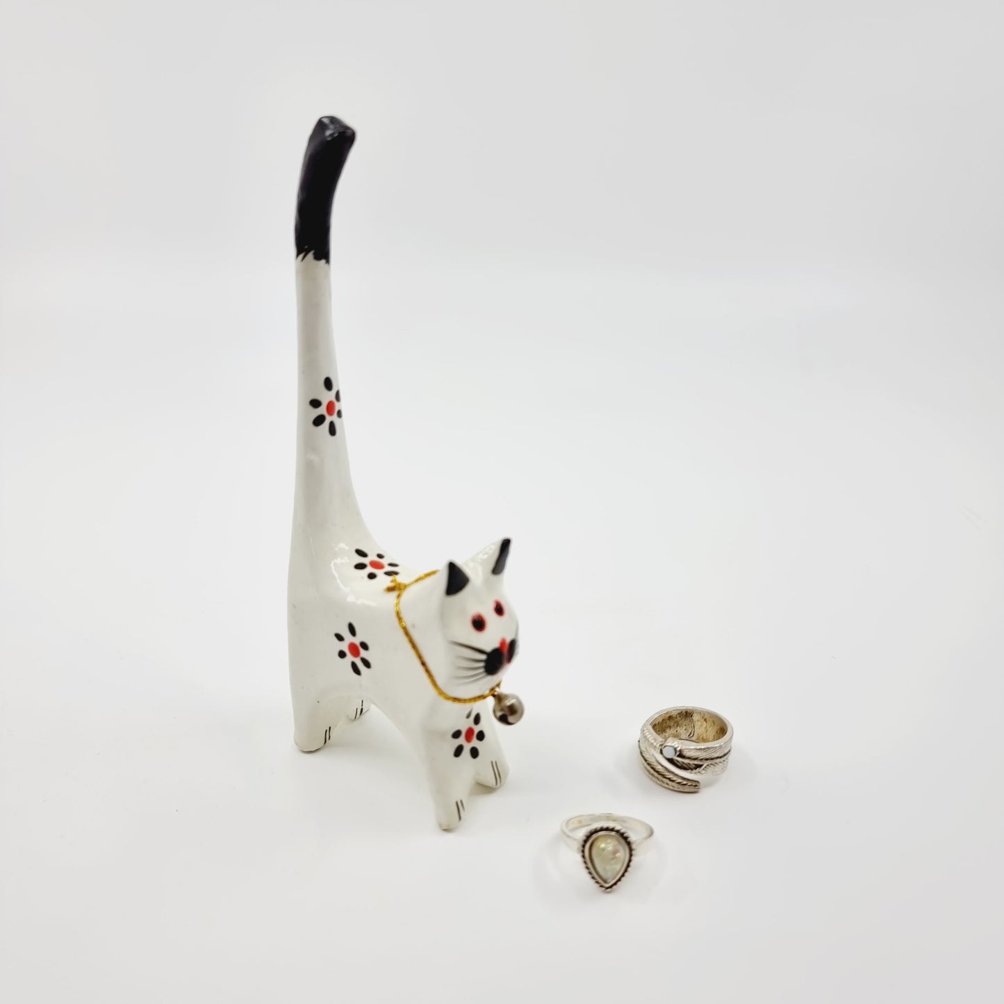 Chat porte-bagues (Modèle n°12)