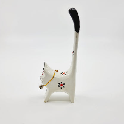 Chat porte-bagues (Modèle n°12)