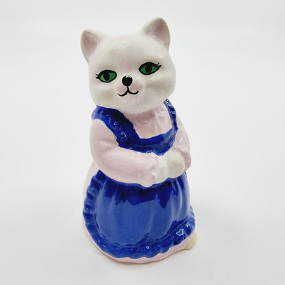 Chat blanc aux yeux verts (Modèle n°6)