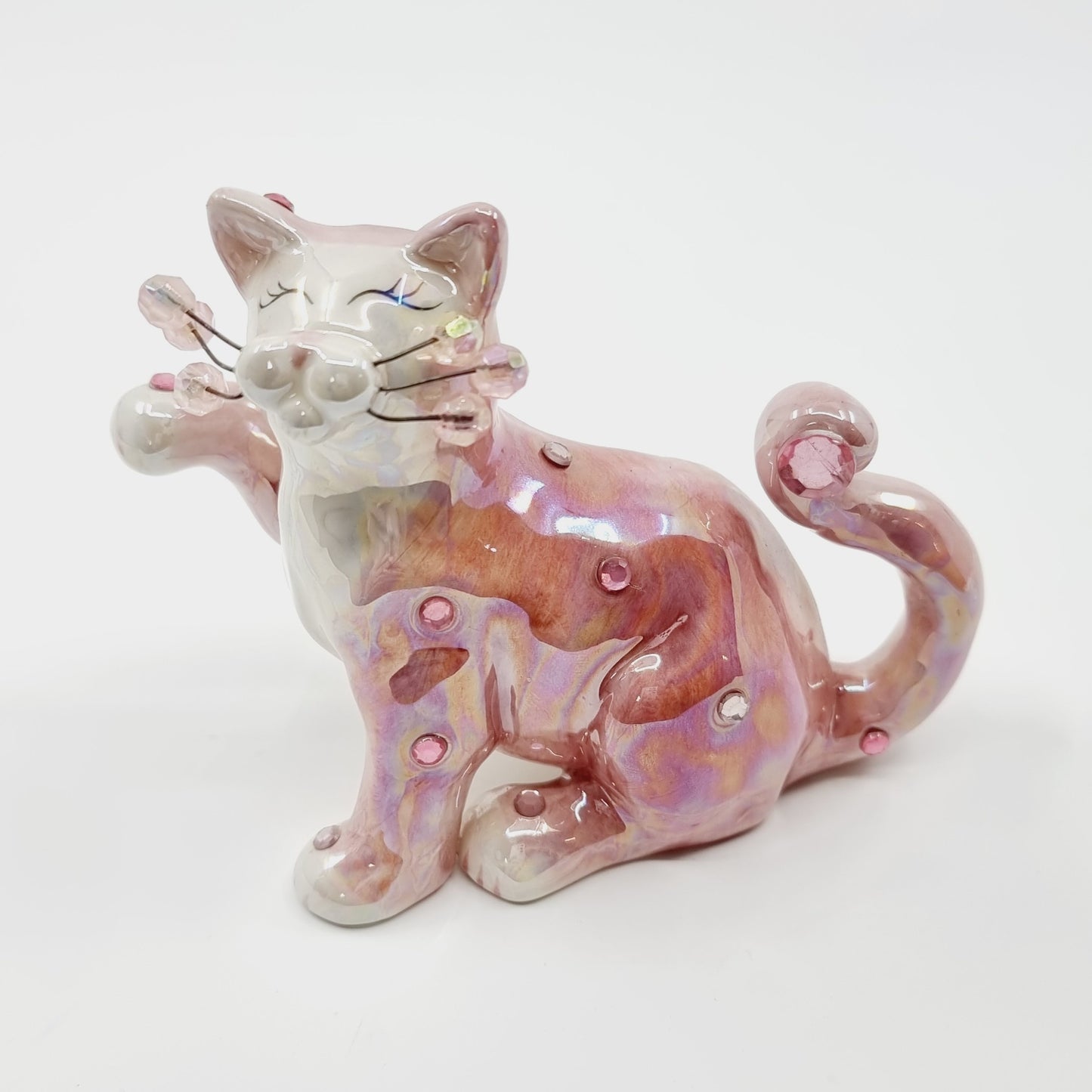 Chat rigolo avec perles (Modèle n°28)