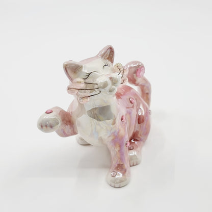 Chat rigolo avec perles (Modèle n°28)