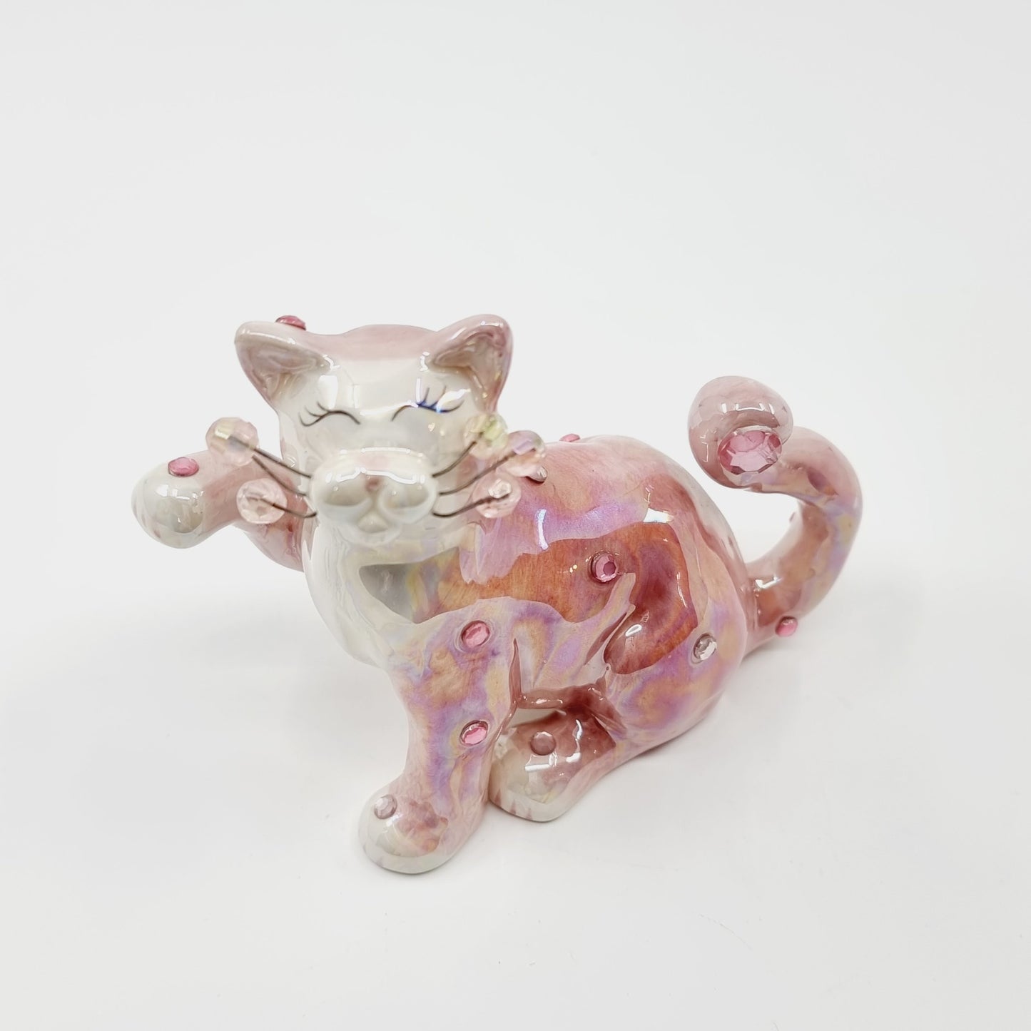 Chat rigolo avec perles (Modèle n°28)