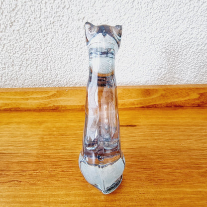 Bibelot - Panthère en véritable cristal de plomb