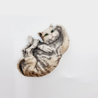 Lot de chats en résine (4 pièces) (Modèle n°21)