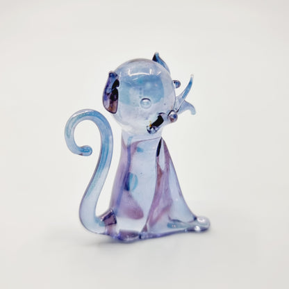 Chat en verre aux grandes moustaches (Modèle n°29)