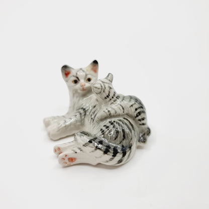 Lot de chats en porcelaine (5 pièces) (Modèle n°23)