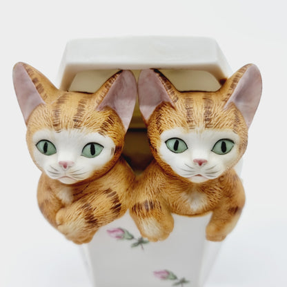 Boîte à musique chats (Modèle n°32)