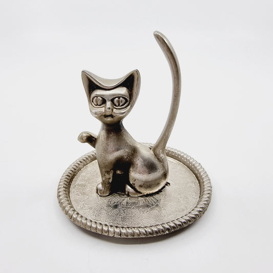 Porte-bagues vintage chat (Modèle n°37)