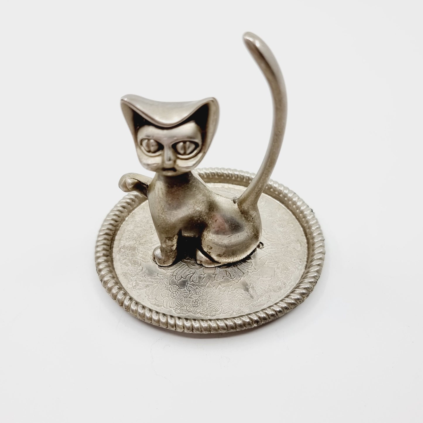 Porte-bagues vintage chat (Modèle n°37)