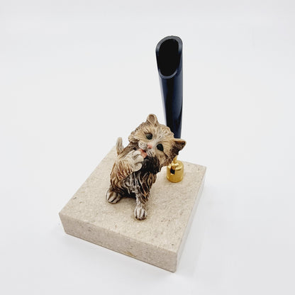 Porte-stylo chat (Modèle n°42)