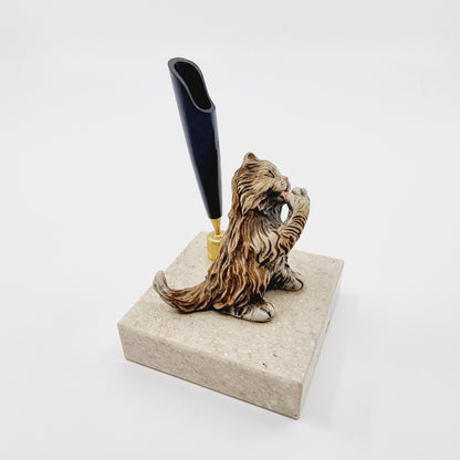 Porte-stylo chat (Modèle n°42)