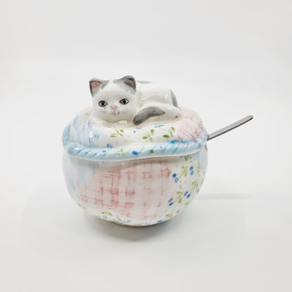 Sucrier -  chat (Modèle n°36)