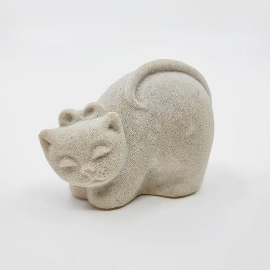 Chat pour l'extérieur en ciment (Modèle n°78)