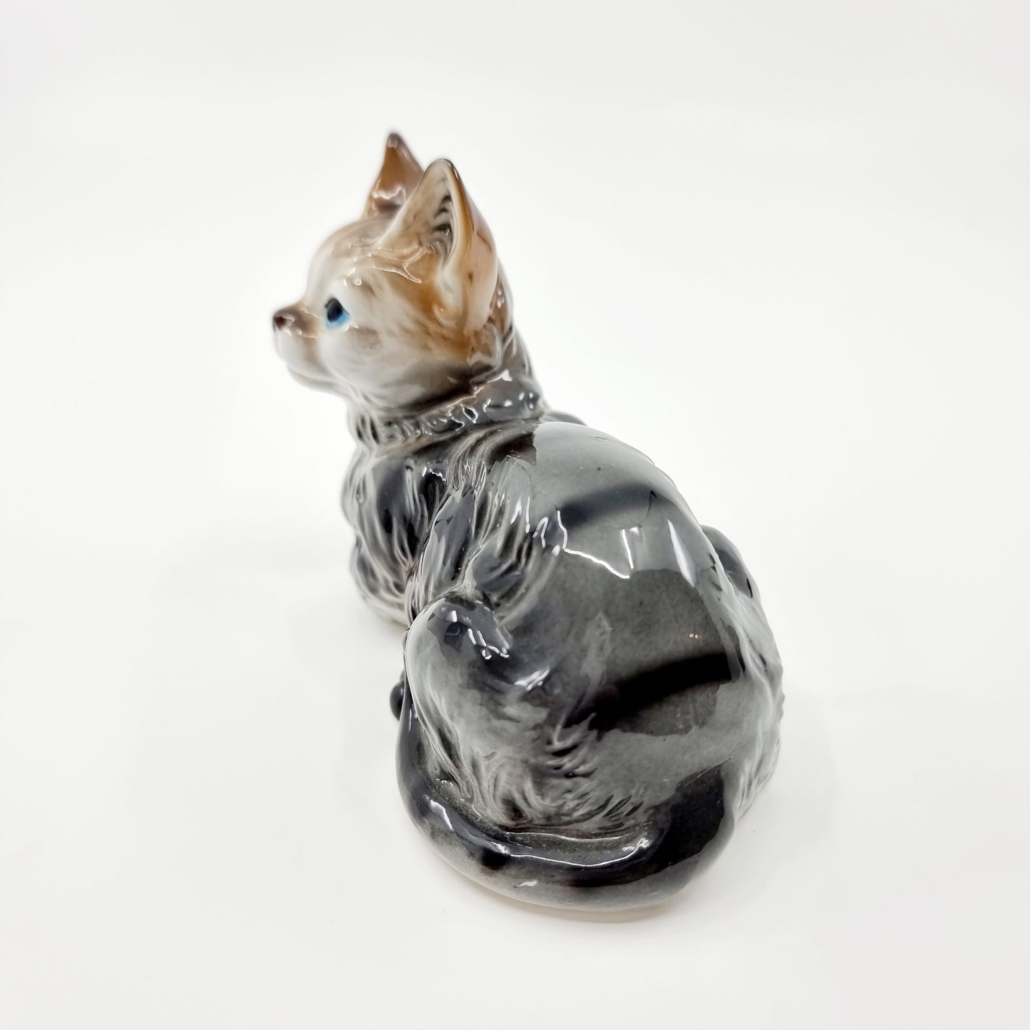 Couple de chats en porcelaine (Modèle n°67)