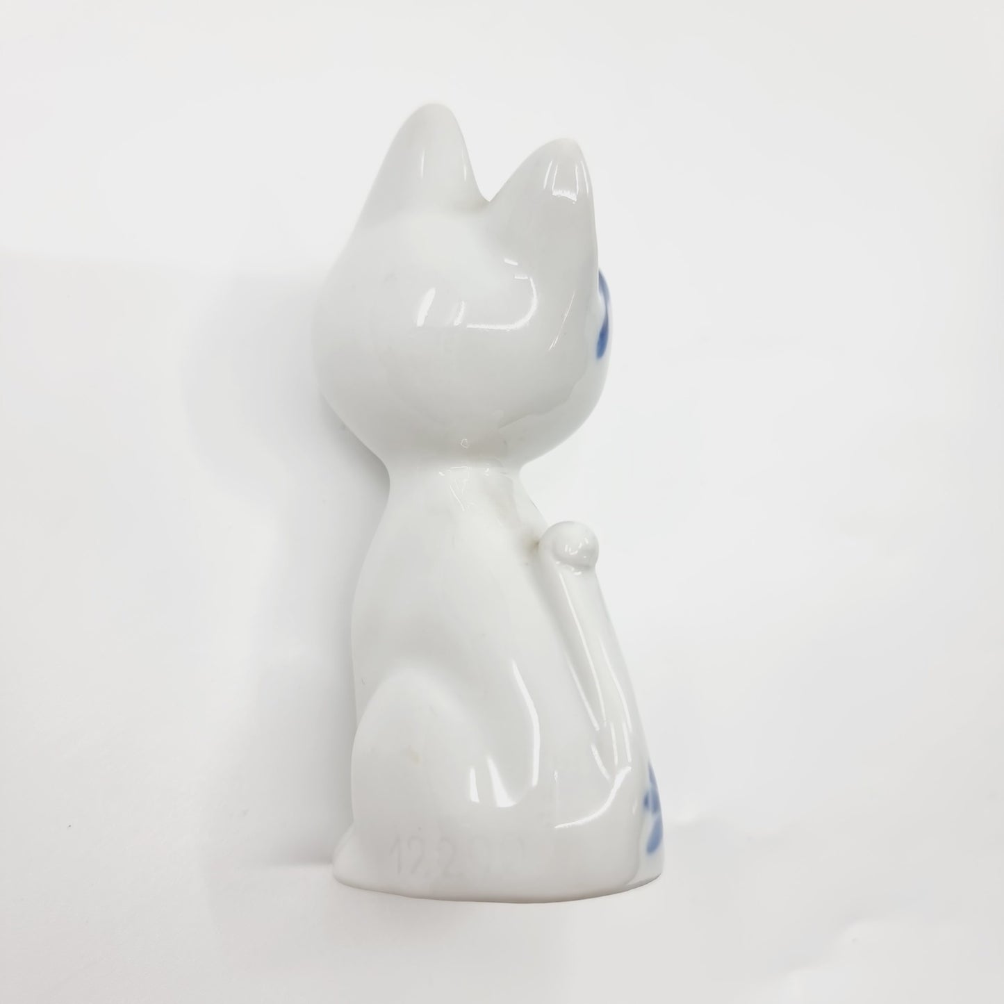 Couple de chats blanc/bleu (Modèle n°68)