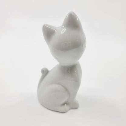 Couple de chats blanc/bleu (Modèle n°68)