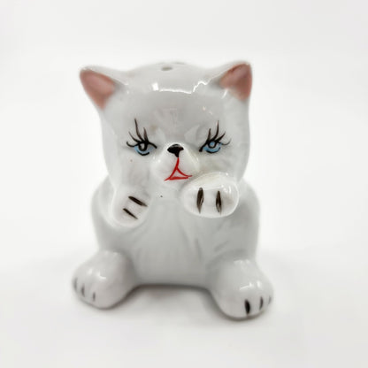 Salière et poivrière - chats dans leur panier (Modèle n°81)