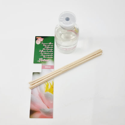 Diffuseur de parfum avec 5 bâtonnets - Lotus