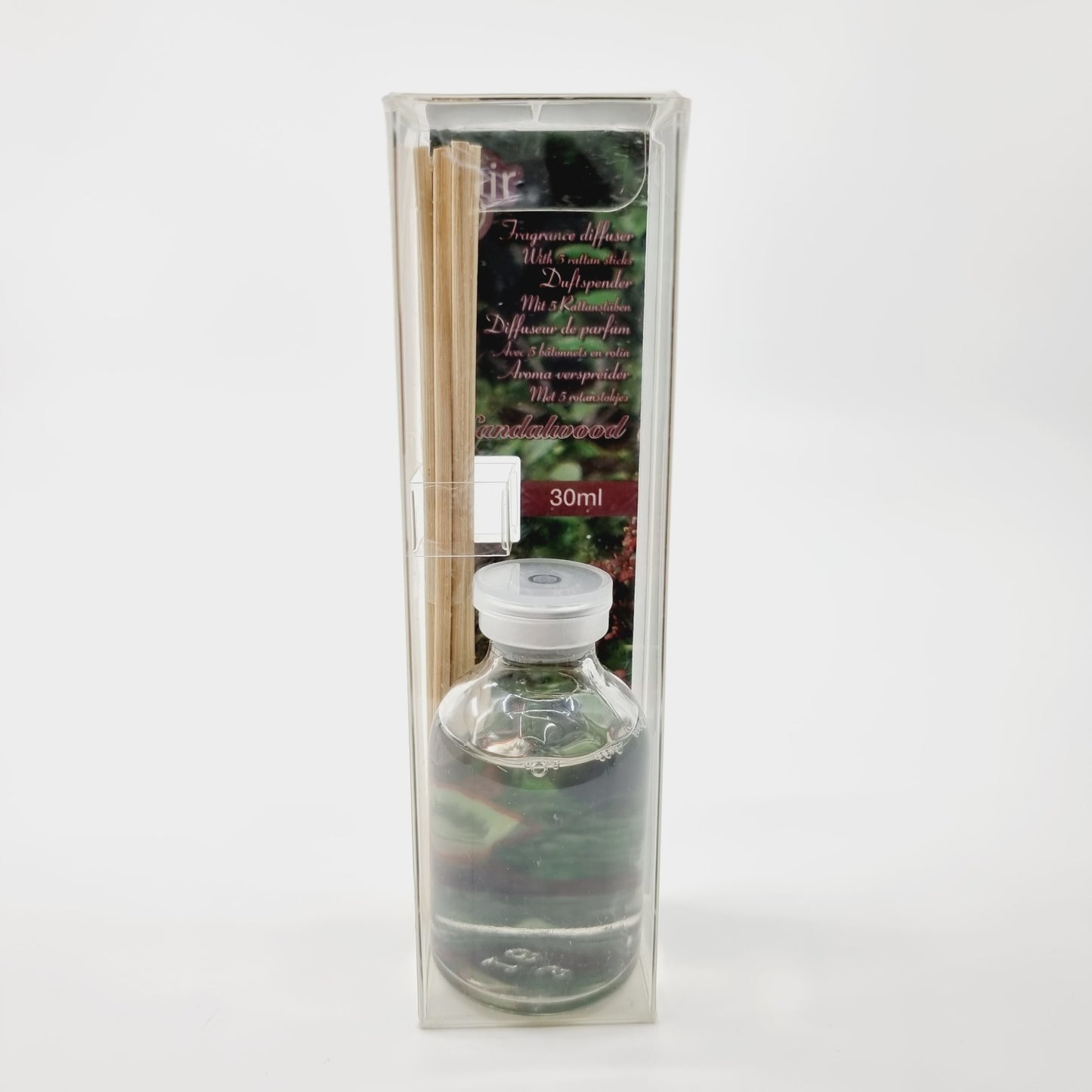 Diffuseur de parfum avec 5 bâtonnets - Bois de santal